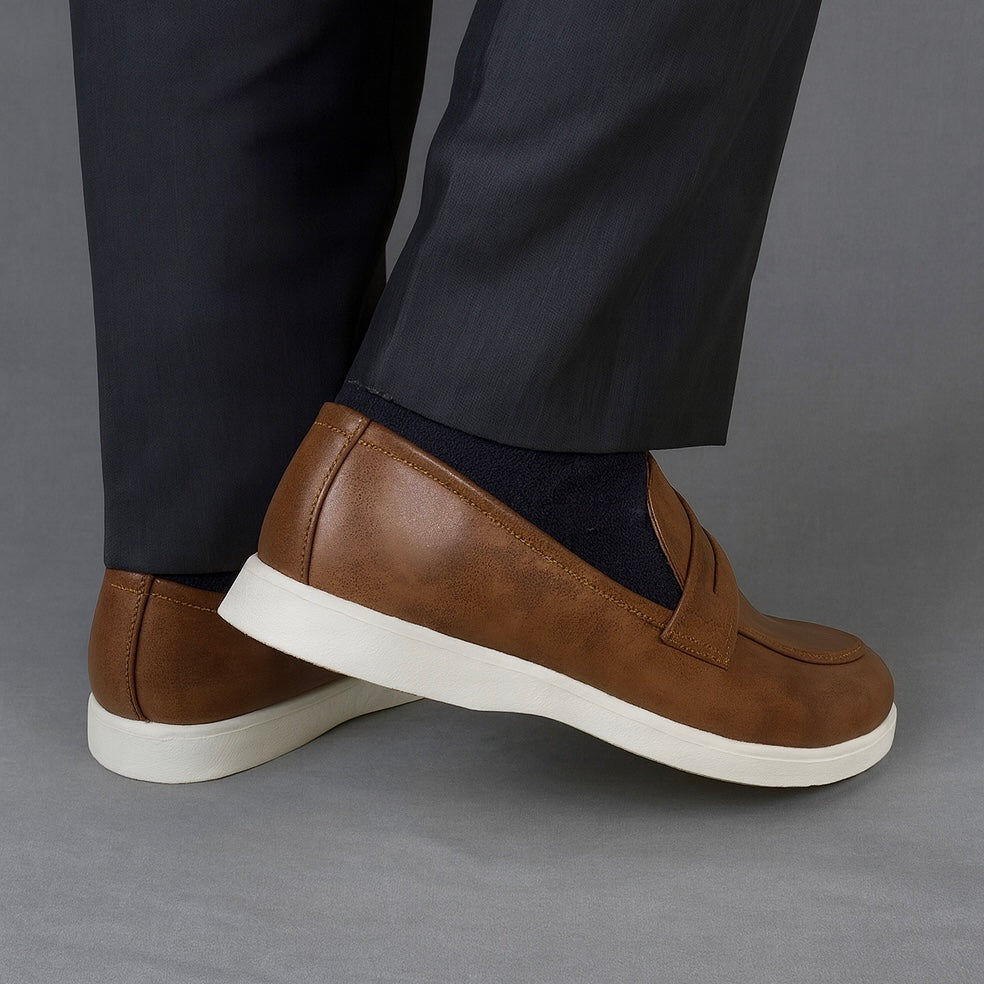 BROWN MEDICATED LOAFER