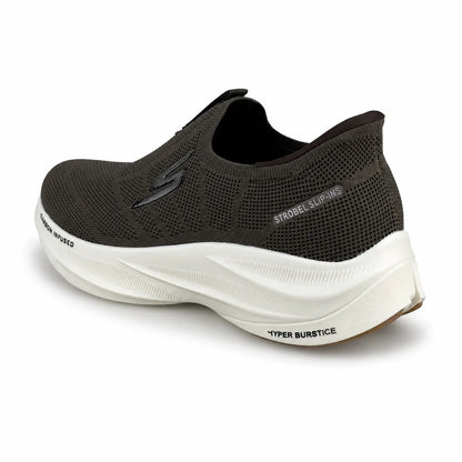MEDICATED SKECHER SLIP IN - BROWN