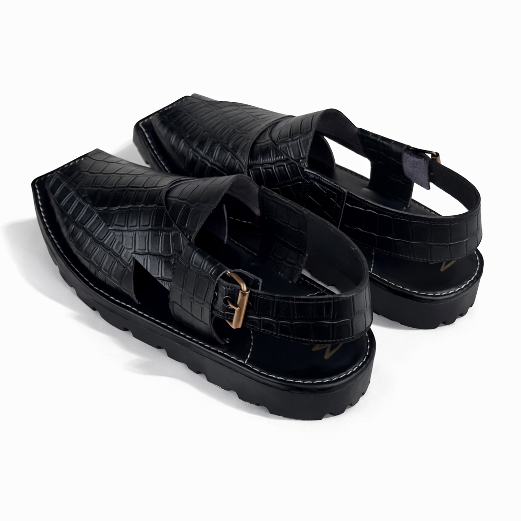 BLACK CROC KAPTAN CHAPPAL #2115