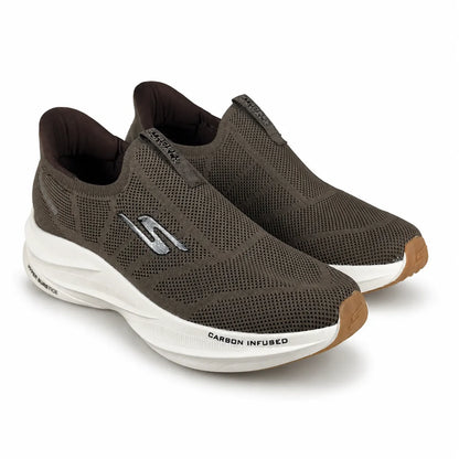 MEDICATED SKECHER SLIP IN - BROWN