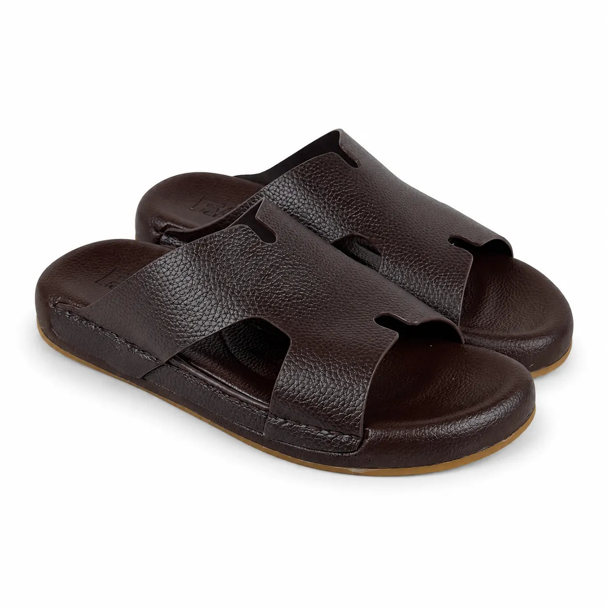 MEDICATED SLIPPER H -  BROWN